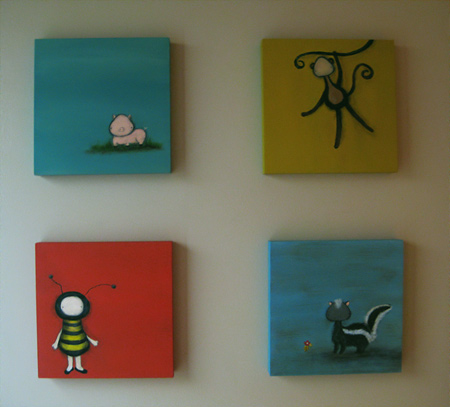 new critter paintings