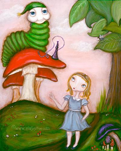 Alice in Wonderland art
