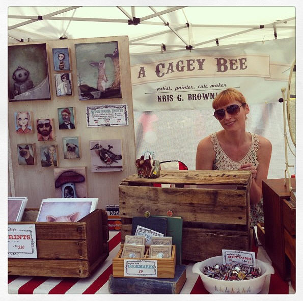 Cagey Bee at the Vancouver summer markets
