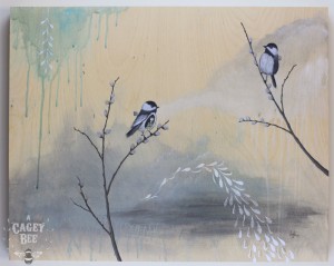 Chickadees by Kris Brownlee